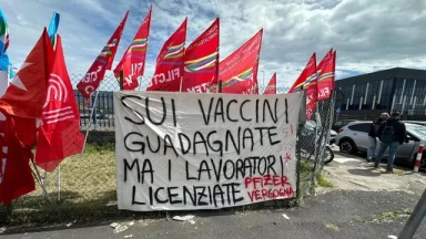 Pfizer Catania, 330 esuberi in arrivo